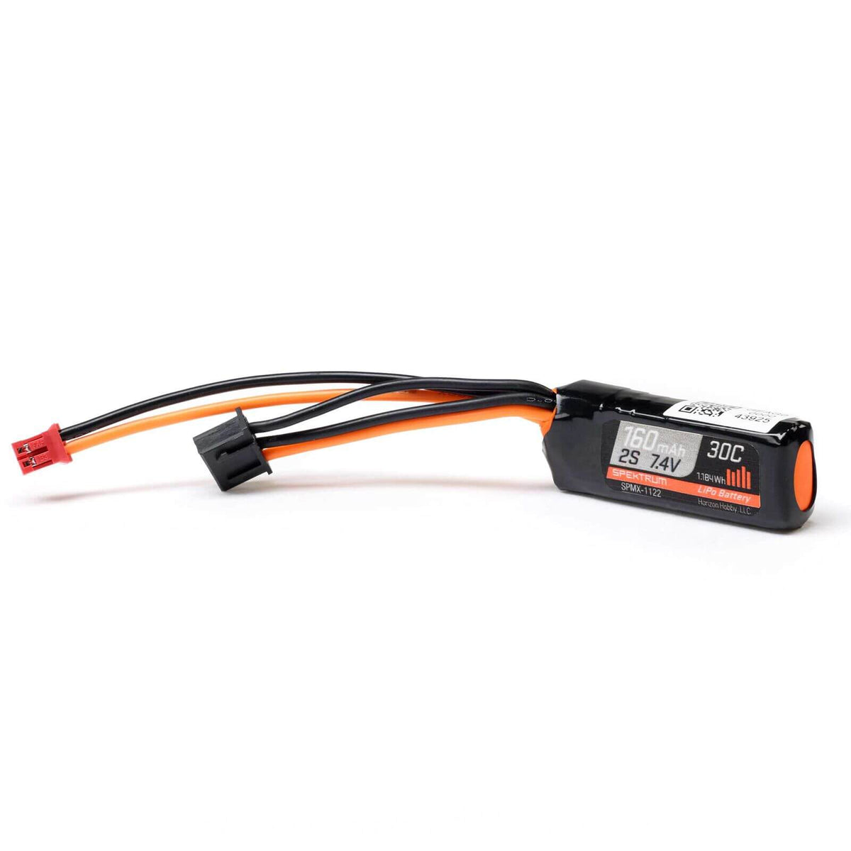 Spektrum SCX30 160mAh 2S LiPo Akku (30C, PH2.0)