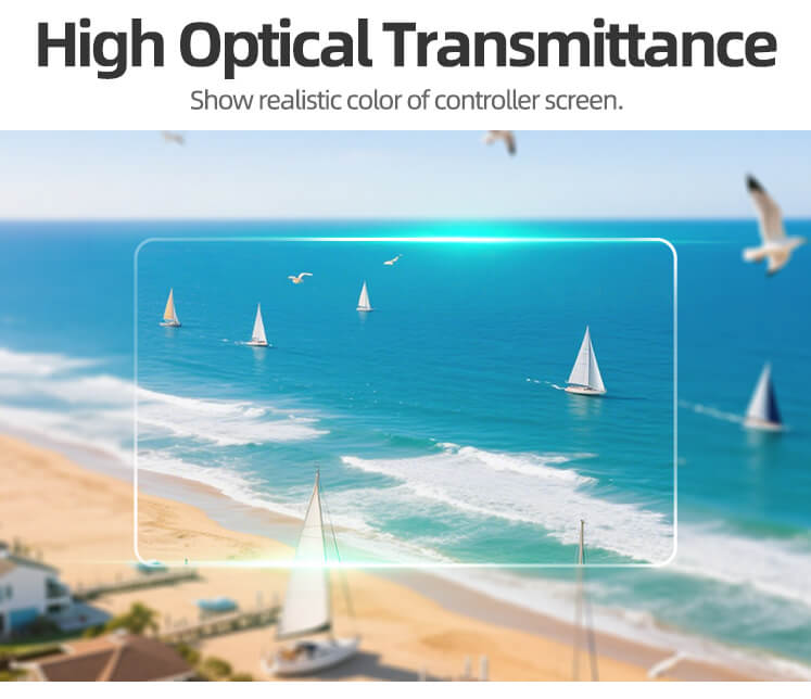 SunnyLIFE DJI RC Pro 2 Schutzglas Displayschutzfolie