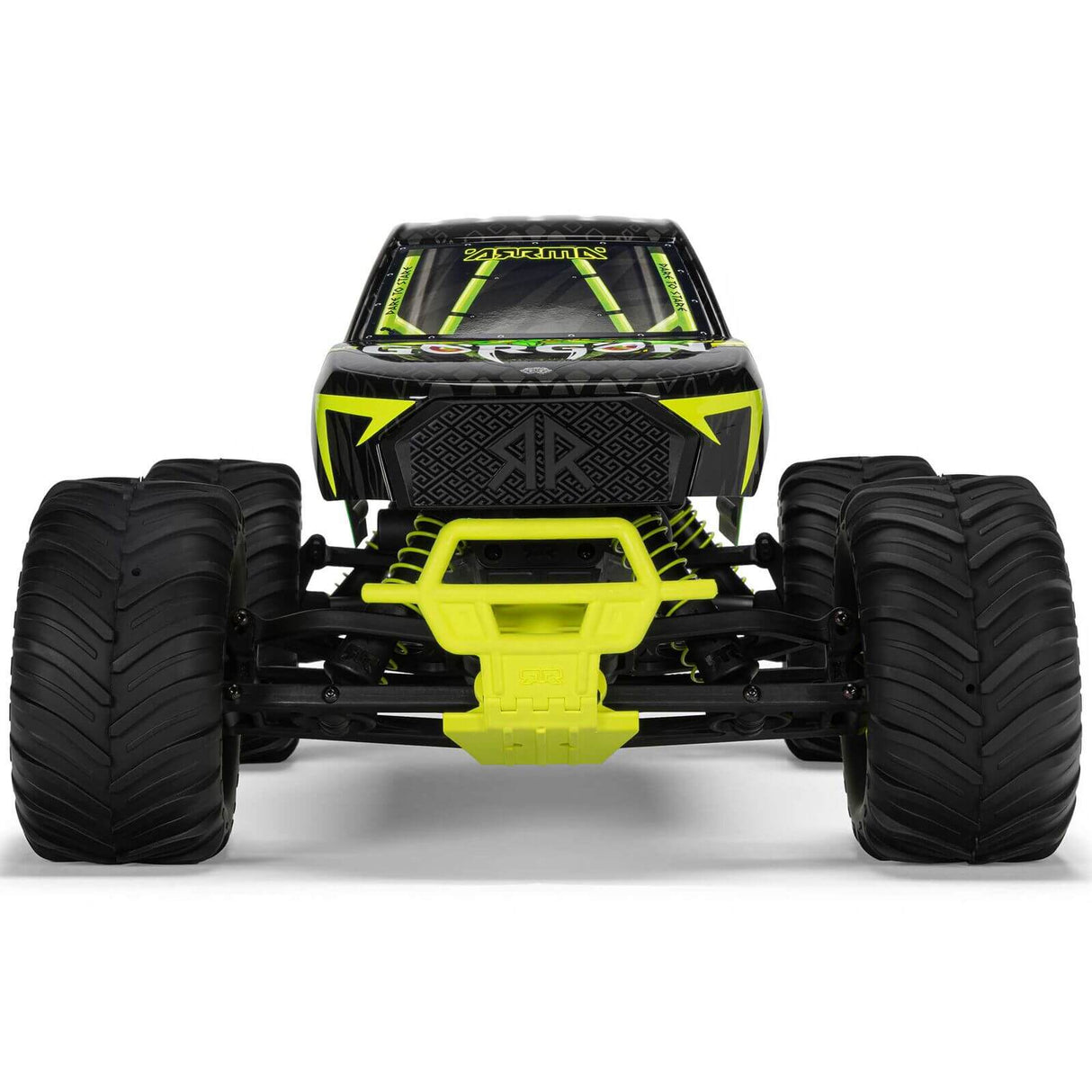 ARRMA 1/10 GORGON 2WD RTR Brushed Monster Truck inkl. Akku & Ladegerät Gelb