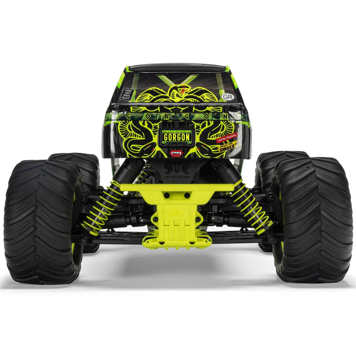 ARRMA 1/10 GORGON 2WD RTR Brushed Monster Truck inkl. Akku & Ladegerät Gelb