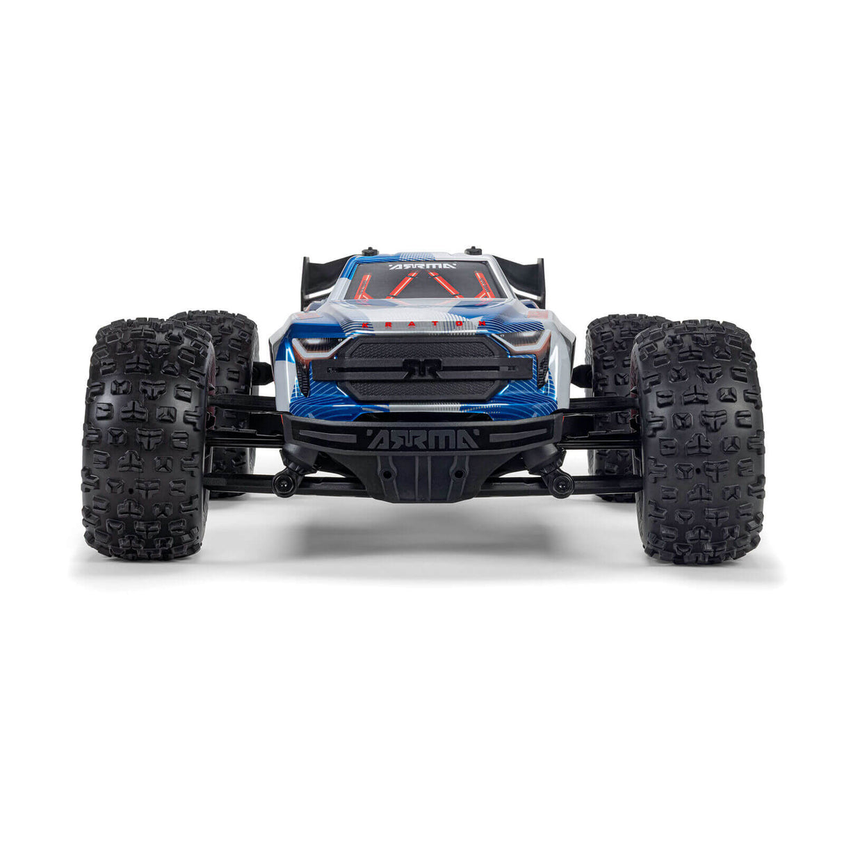 ARRMA 1/16 MINI KRATON 3S DSC 4X4 RTR Brushless Speed Truck inkl. Akku & Ladegerät Rot/Blau
