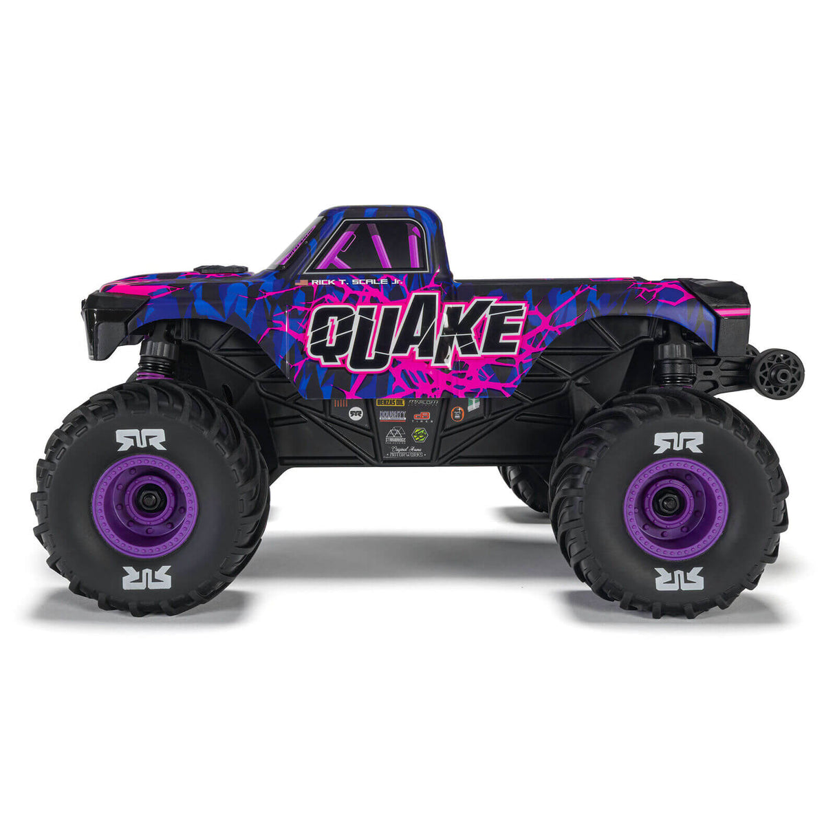 ARRMA 1/16 QUAKE GROM 4X4 RTR Brushed Monster Truck inkl. Akku & Ladegerät Lila