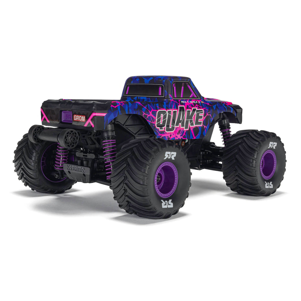 ARRMA 1/16 QUAKE GROM 4X4 RTR Brushed Monster Truck inkl. Akku & Ladegerät Lila