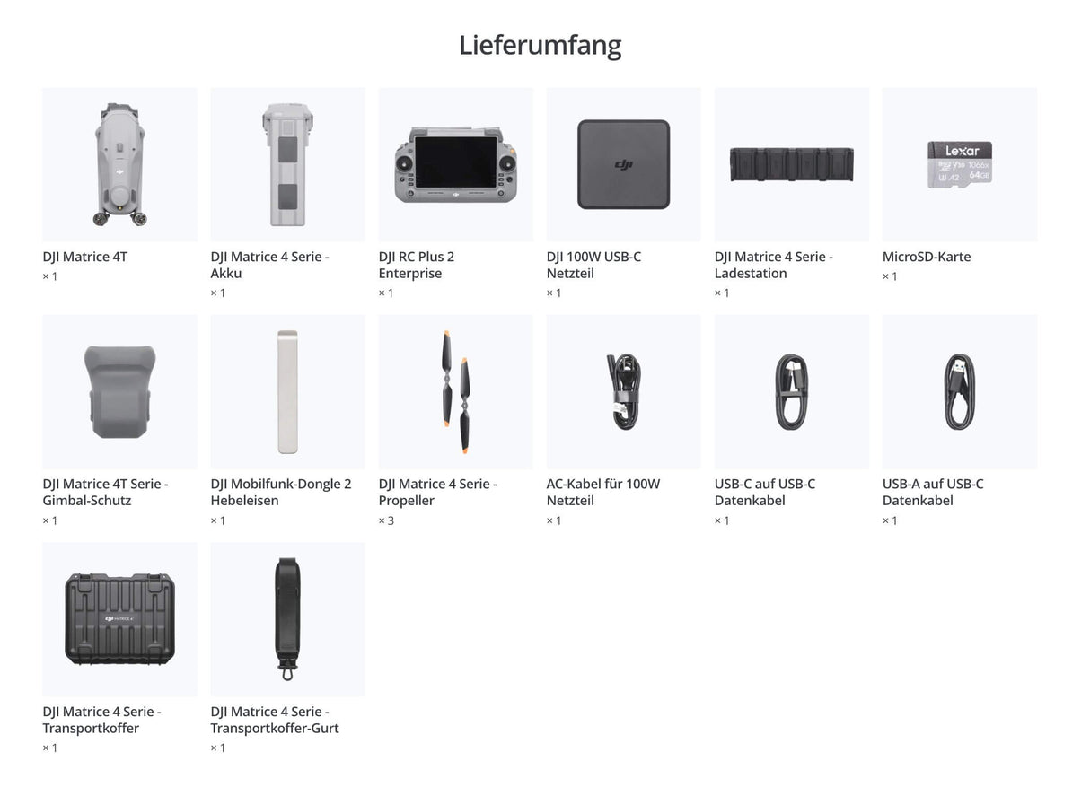 DJI Matrice 4T Thermal Wärmebild Drohne