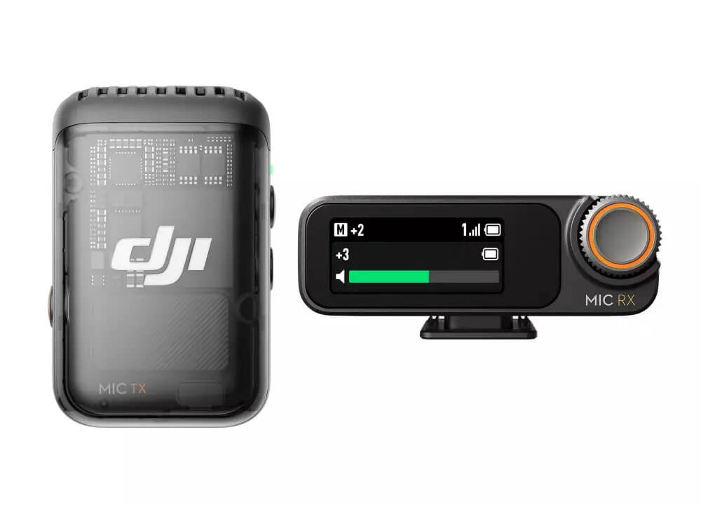 DJI Mic 2 2 Sender + 1 Empfänger + Ladeschale  Funkmikrofon System