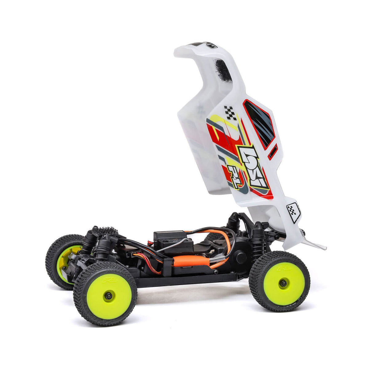Losi 1/28 Micro-T 2S 2WD RTR Stadium Truck inkl. Akku & Ladegerät Weiß