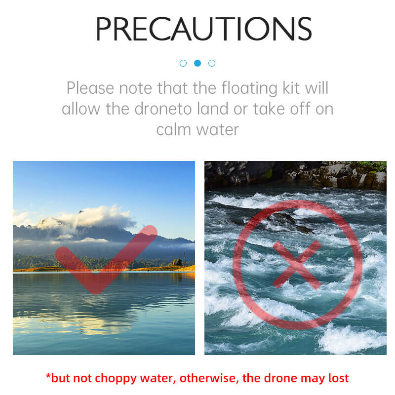 STARTRC DJI Mini 3 Drohne Wasser Landegestell