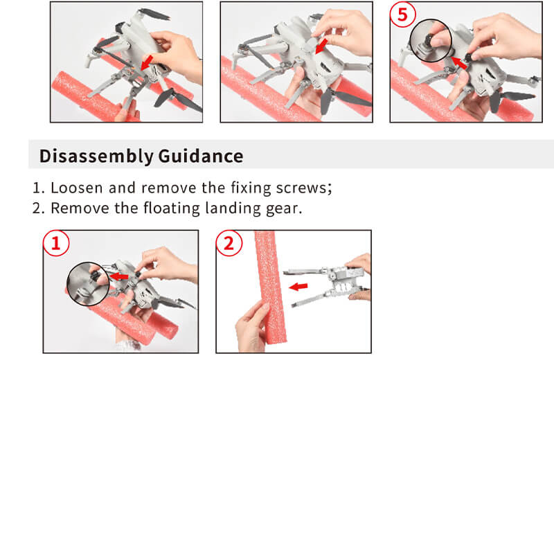 STARTRC DJI Mini 3 Drohne Wasser Landegestell