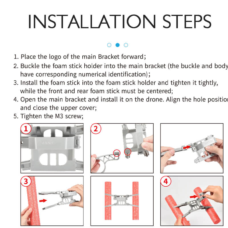STARTRC DJI Mini 3 Drohne Wasser Landegestell