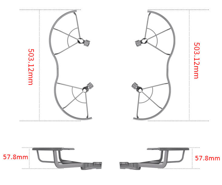 STARTRC DJI Air 3 / Air 3S Propellerschutz