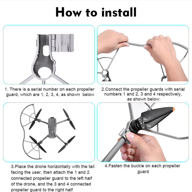 STARTRC DJI Air 3 / Air 3S Propellerschutz