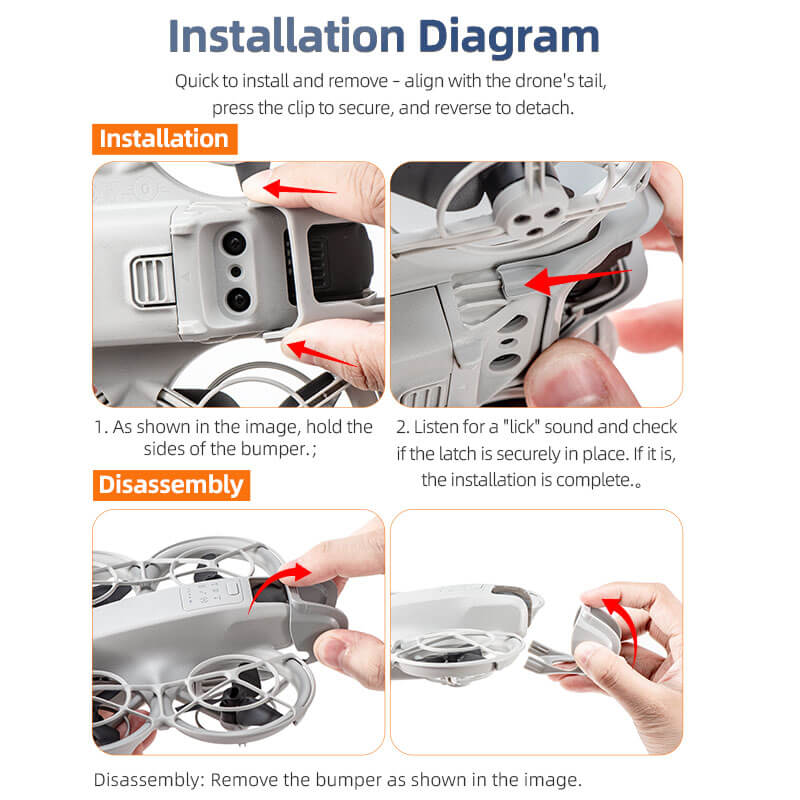 STARTRC DJI Neo Gimbal Bumper Crash Schutz