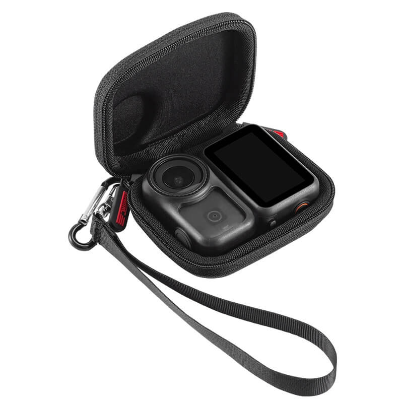 STARTRC Schutztasche für DJI Osmo Nano – PU-Hülle mit Karabiner Titelbild mit Kamera