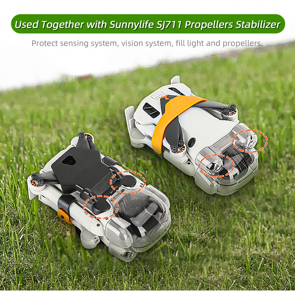 SunnyLIFE DJI Mini 4 Pro Gimbal Transportschutz