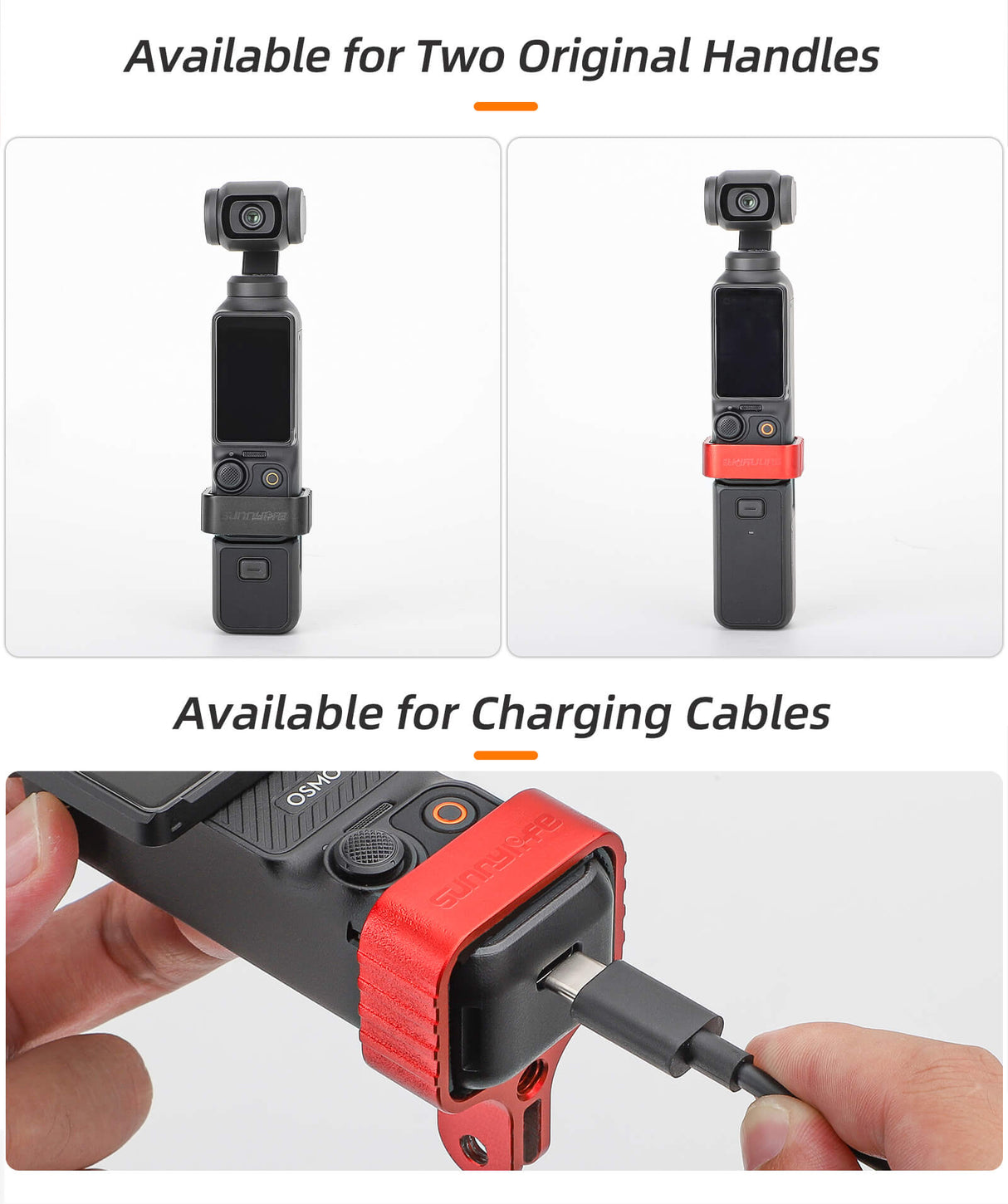 SunnyLIFE DJI Osmo Pocket 3 Universal Zubehörhalterung