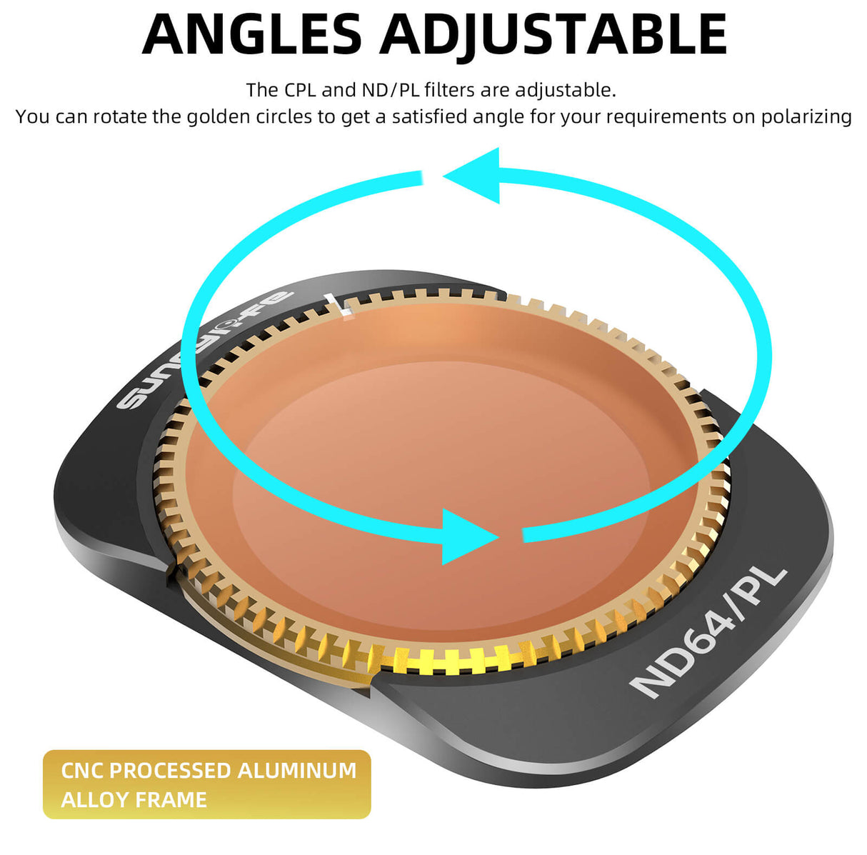 SunnyLIFE DJI Osmo Pocket 3 CPL Filter Polfilter