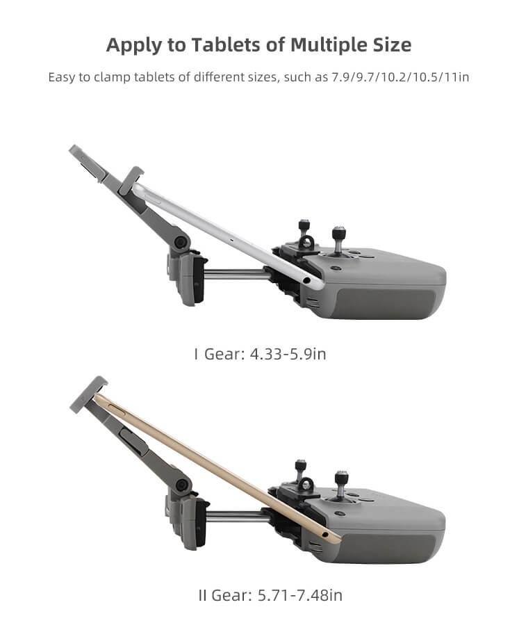 SunnyLIFE DJI RC-N Serie Fernsteuerung Tablet Halterung Faltbar