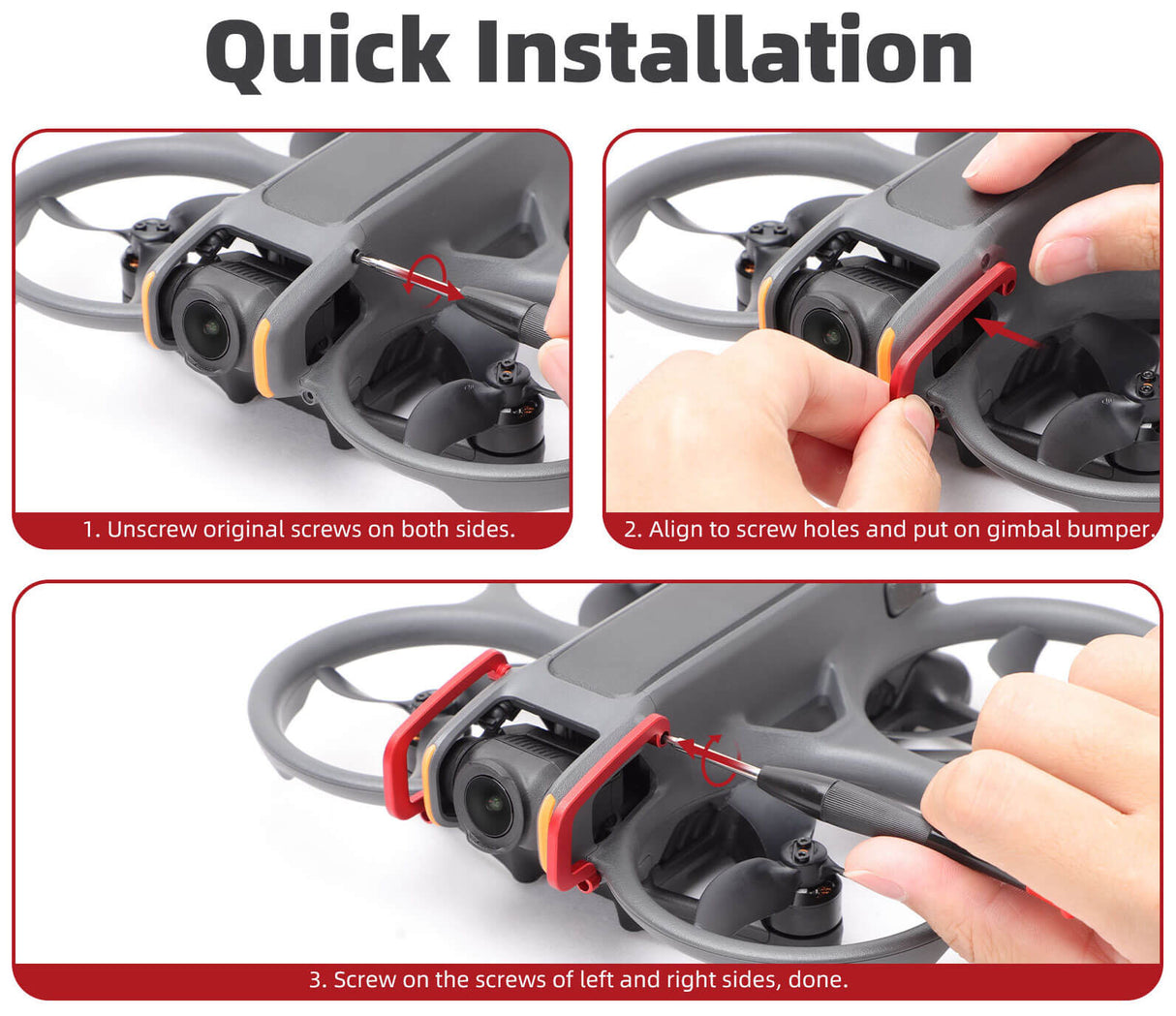 SunnyLIFE DJI Avata 2 Gimbal Crash Schutz