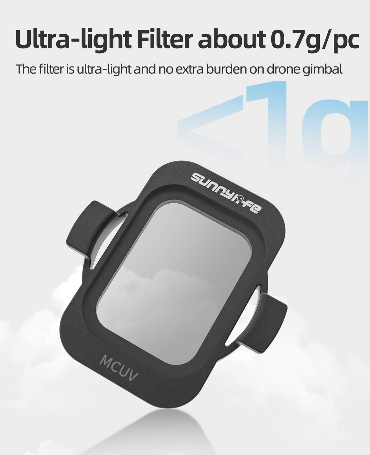 SunnyLIFE DJI Avata 2 ND Filter Set ND8 ND16 ND32 ND64