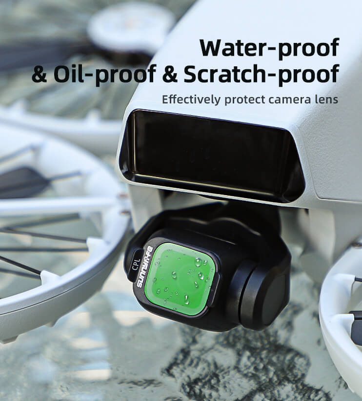SunnyLIFE DJI Flip ND Filter Set ND8 ND16 ND32 ND64