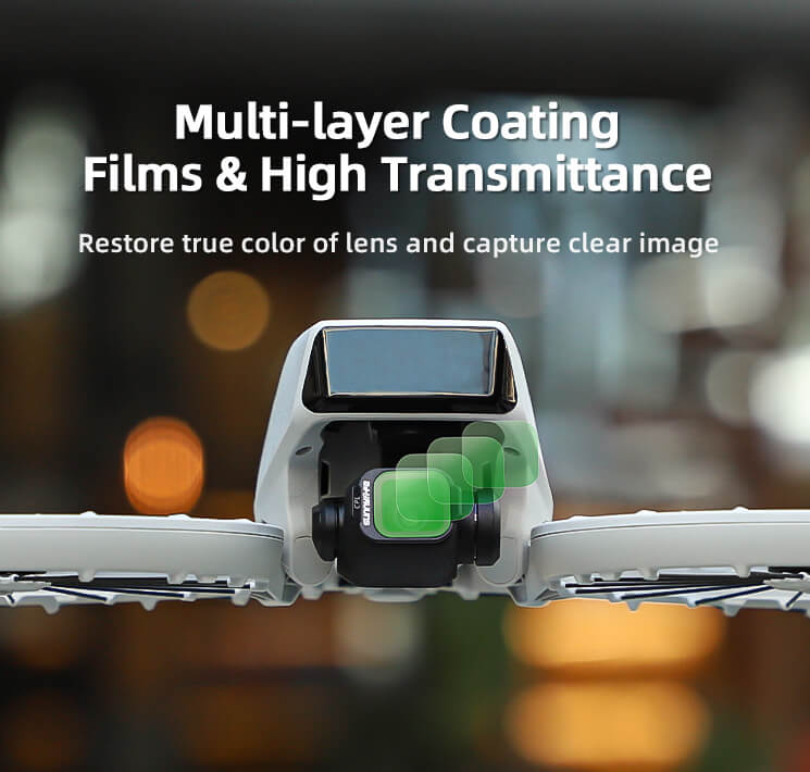 SunnyLIFE DJI Flip ND Filter Set ND8 ND16 ND32 ND64