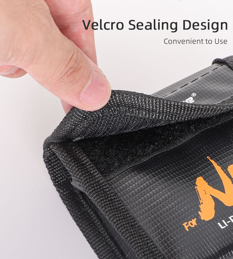 SunnyLIFE Akku Tasche für DJI Neo & Neo 2 Klettverschluss