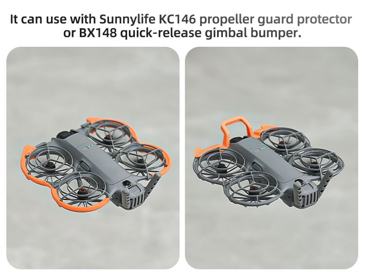 SunnyLIFE DJI Neo 2 Sendeempfänger Crash Schutz Bumper