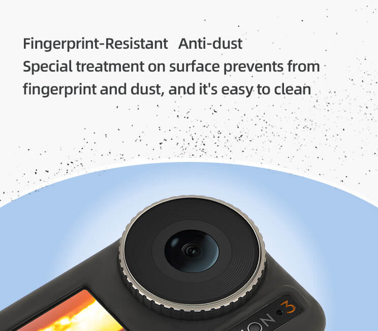 SunnyLIFE DJI Osmo Action 4 & 3 Silikon Schutzhülle inkl. Tragegurt