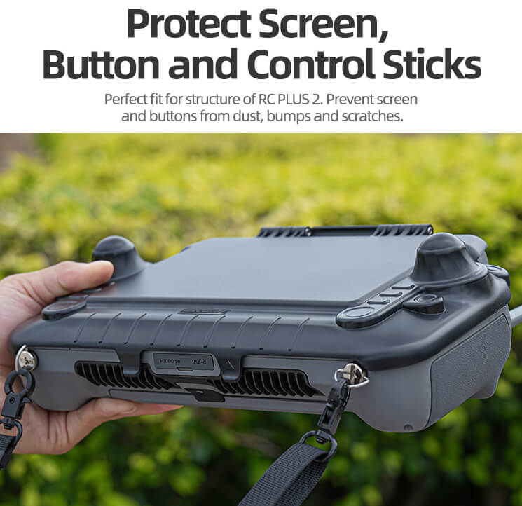SunnyLIFE DJI RC Plus 2 Transportschutz & Sonnenschutz 2 in 1