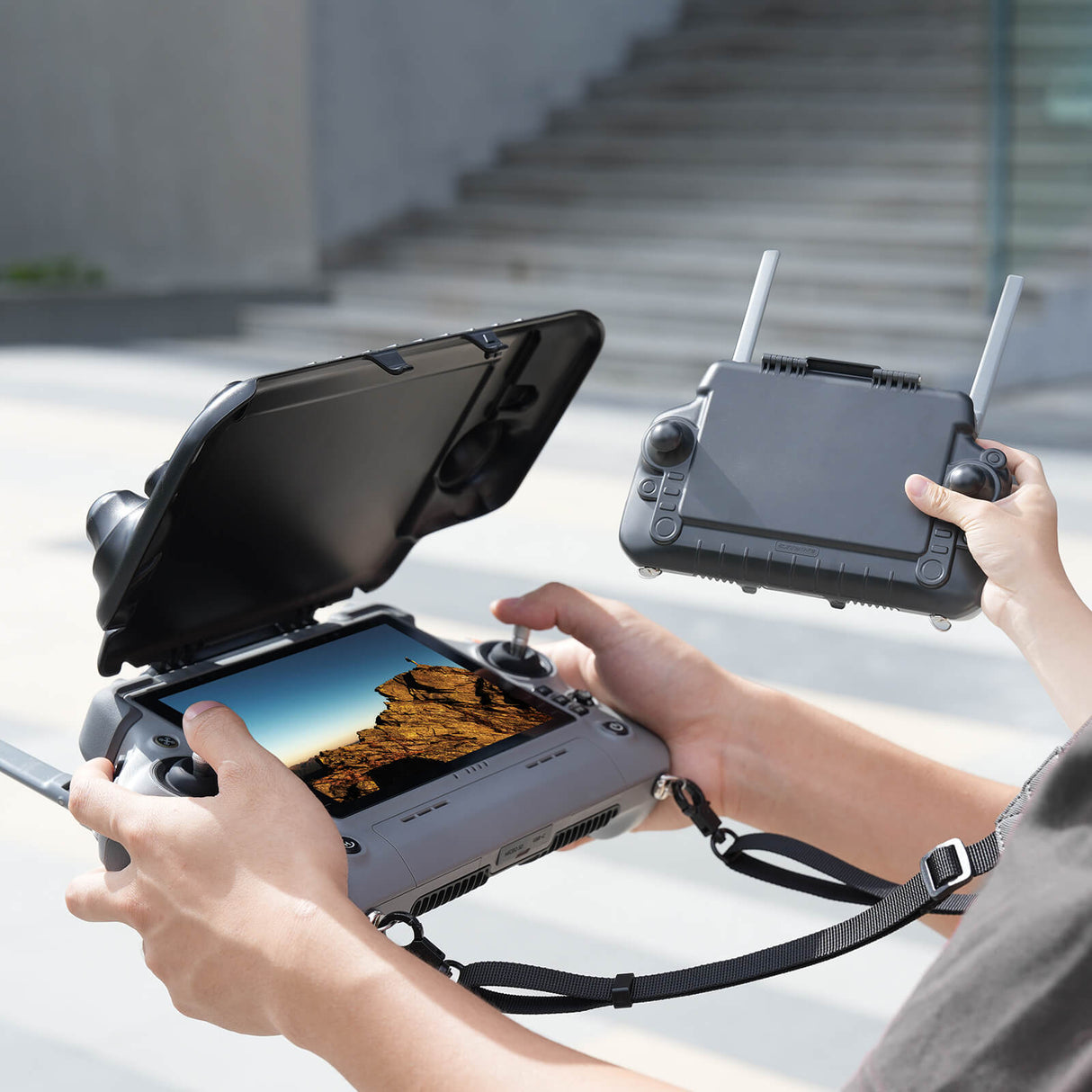 SunnyLIFE DJI RC Plus 2 Transportschutz & Sonnenschutz 2 in 1