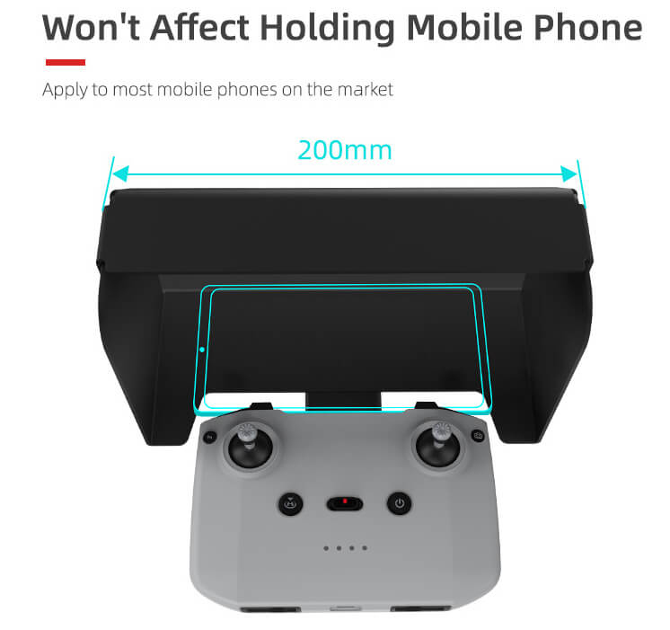 SunnyLIFE DJI RC-N Serie Fernsteuerung Sonnenschutz