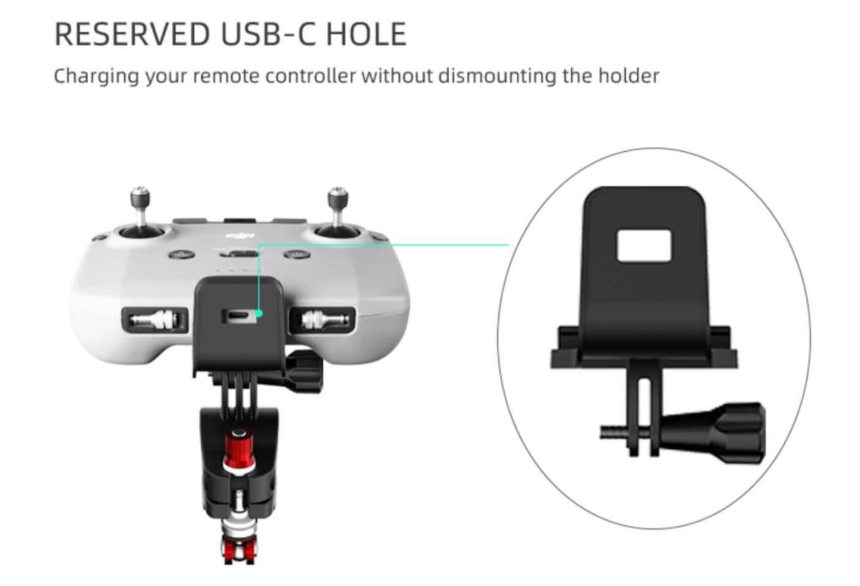 SunnyLIFE DJI RC-N Serie Fernsteuerung Fahrrad Lenker Halterung