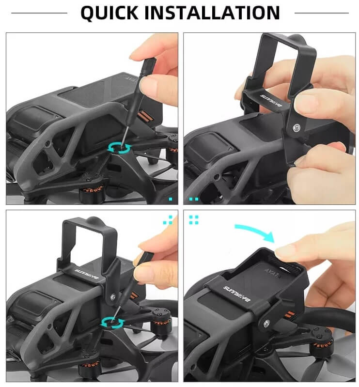 SunnyLIFE DJI Avata Akku Sicherung Arretierung