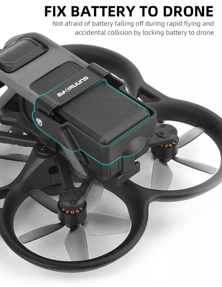 SunnyLIFE DJI Avata Akku Sicherung Arretierung
