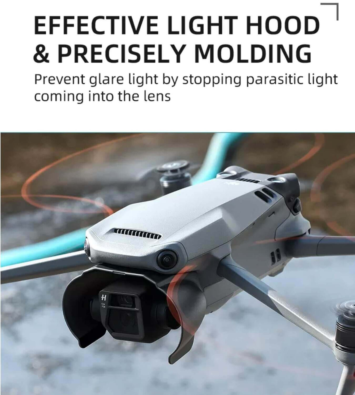 SunnyLIFE DJI Mavic 3 (Classic) & Mavic 3 Cine Kamera Streulichtblende