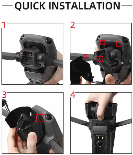 SunnyLIFE DJI Mavic 3 (Classic) & Mavic 3 Cine Kamera Streulichtblende