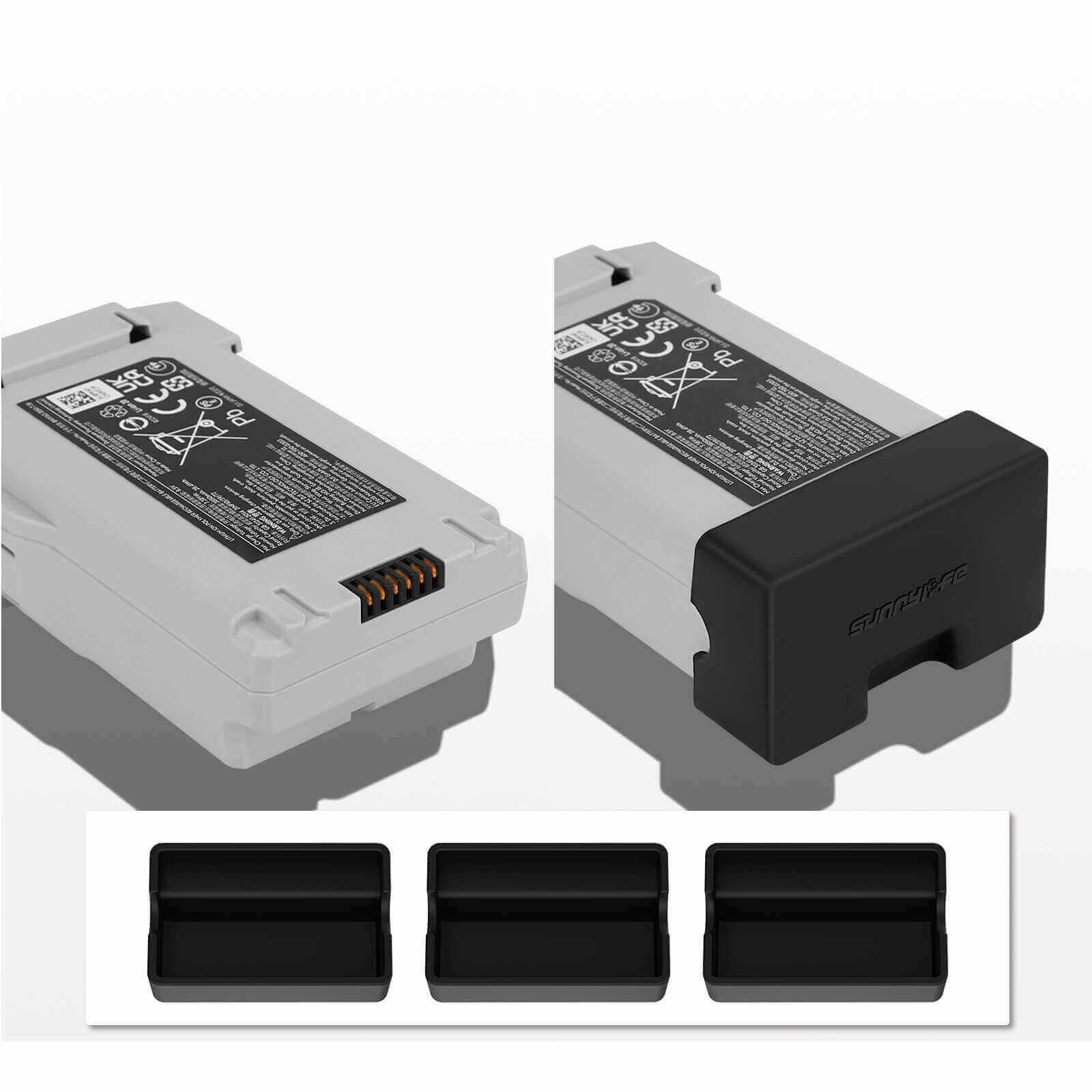 SunnyLIFE DJI Mini 3 (Pro) & Mini 4 Pro Battery protection cover (3 pieces)