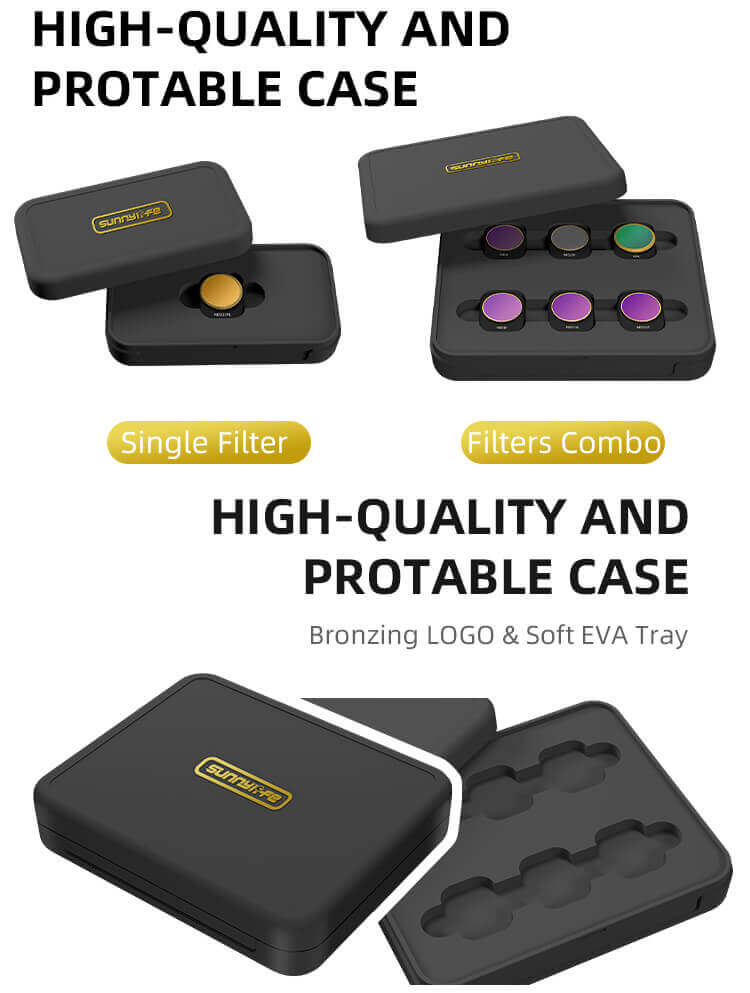 SunnyLIFE DJI Mini 3 (Pro) ND Filter Set UV CP ND4 ND8 ND16 ND32