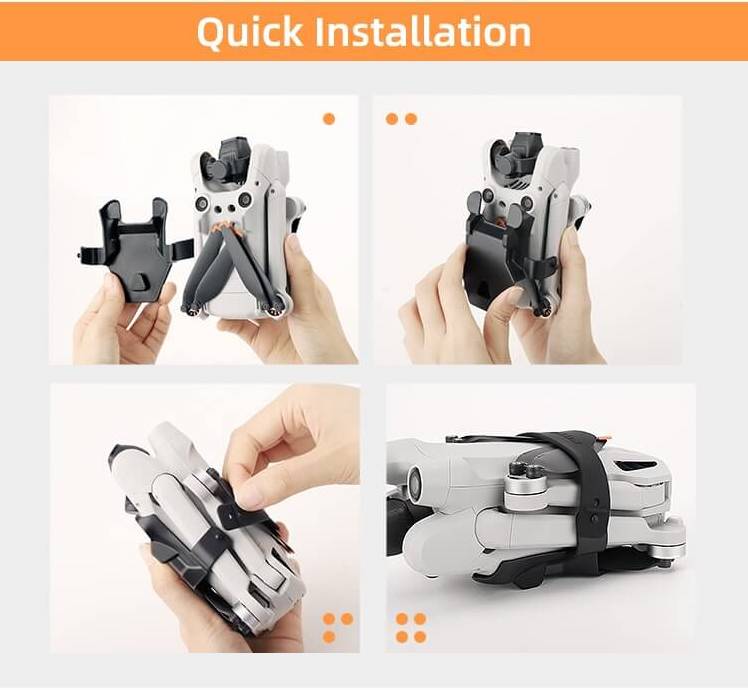 SunnyLIFE DJI Mini 3 Pro Propellerhalter Transport Schutz