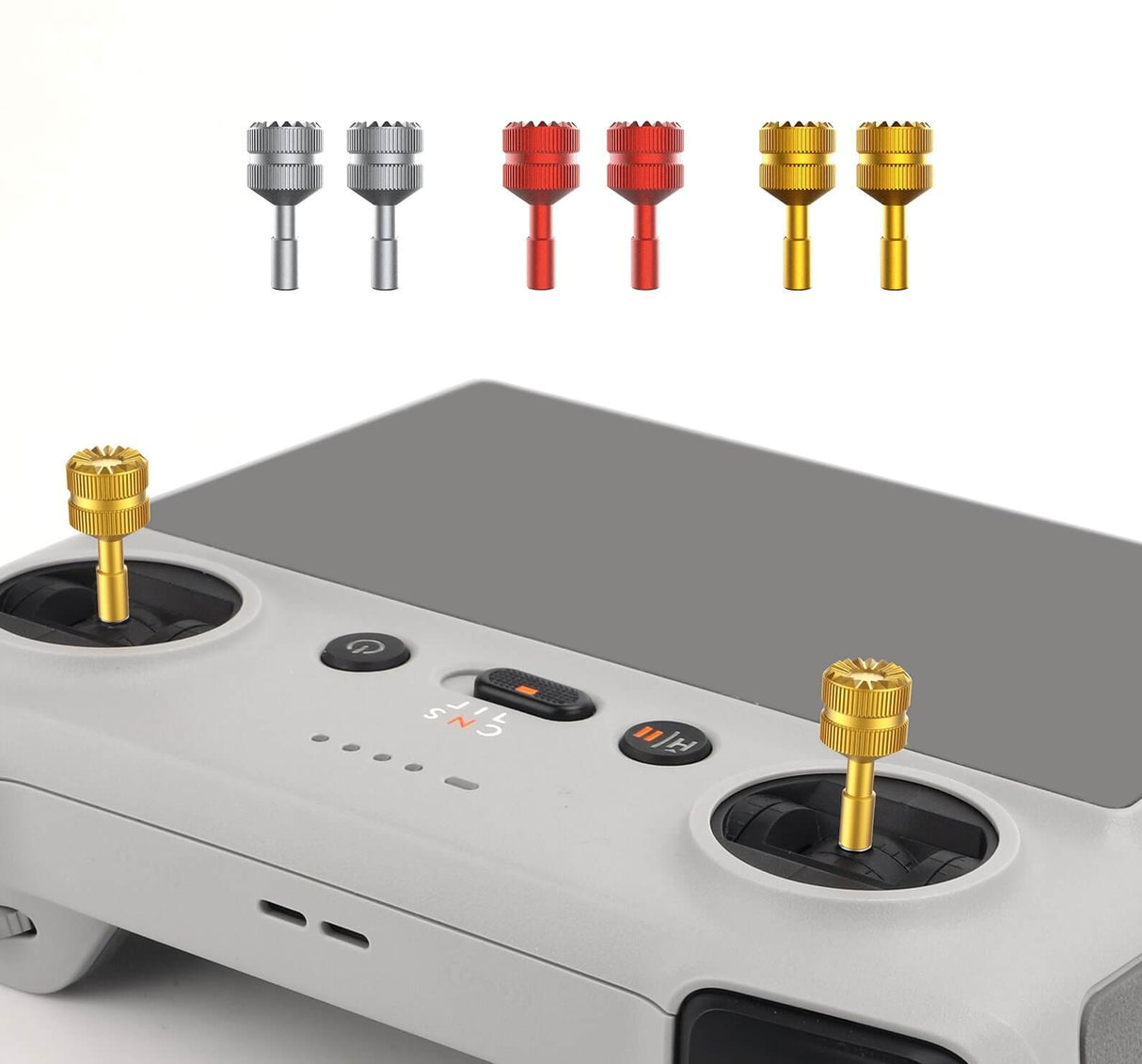 SunnyLIFE DJI RC & RC 2 Fernsteuerung Aluminium Steuerknüppel