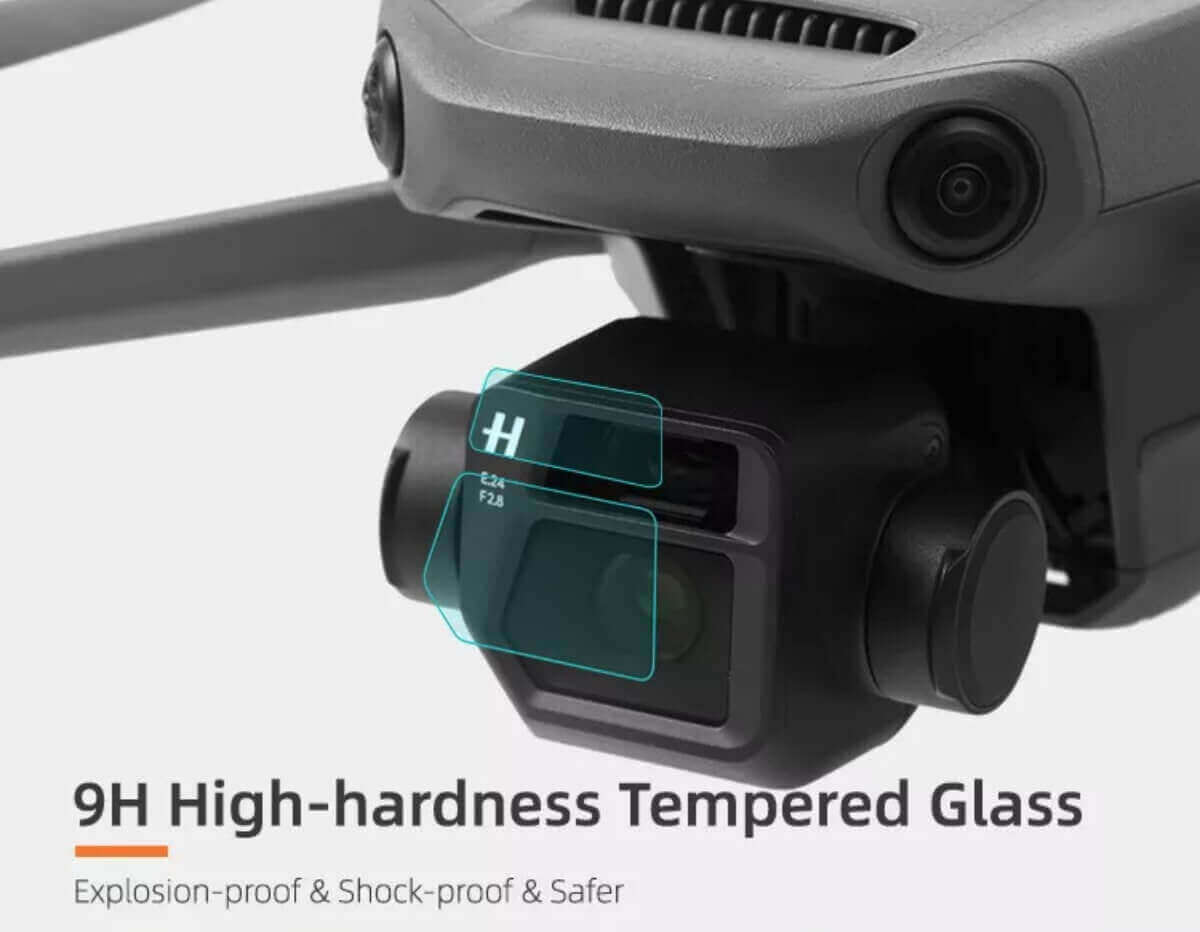 SunnyLIFE DJI Mavic 3 & Mavic 3 Cine Kamera Linsen Schutzfolien Set