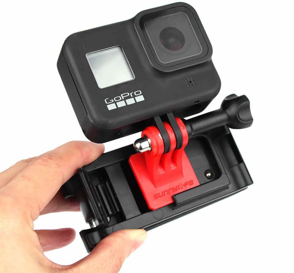 SunnyLIFE Action Kamera Rucksack Halterung GoPro DJI Osmo Action 4