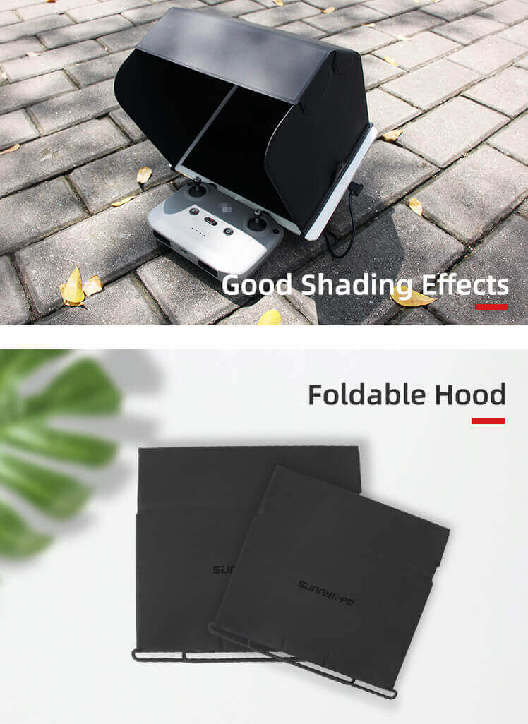 SunnyLIFE Drohnen Fernsteuerung Tablet Sonnenschutz 7.9-8.3 Zoll