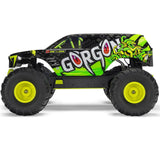 ARRMA 1/10 GORGON 2WD RTR Brushed Monster Truck inkl. Akku & Ladegerät Gelb