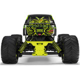 ARRMA 1/10 GORGON 2WD RTR Brushed Monster Truck inkl. Akku & Ladegerät Gelb
