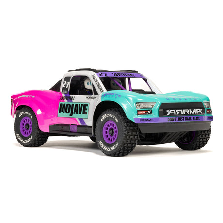 ARRMA 1/16 MOJAVE GROM 223S DSC 4X4 RTR Brushless Desert Truck inkl. Akku & Ladegerät Teal