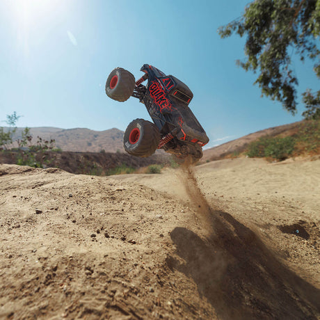 ARRMA 1/16 QUAKE GROM 4X4 RTR Brushed Monster Truck inkl. Akku & Ladegerät Rot