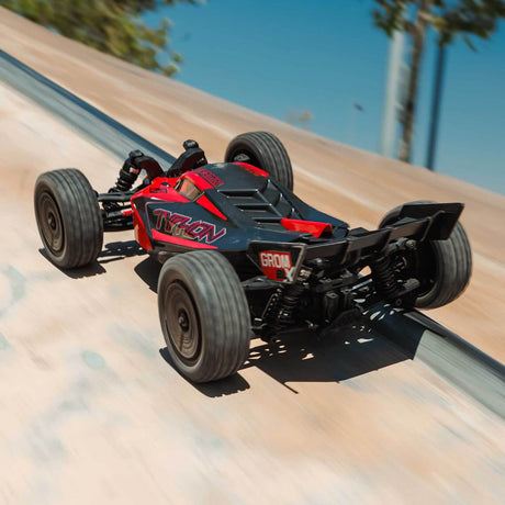 ARRMA 1/14 TYPHON GROM 223S 4X4 RTR Brushless Buggy inkl. Akku & Ladegerät Rot