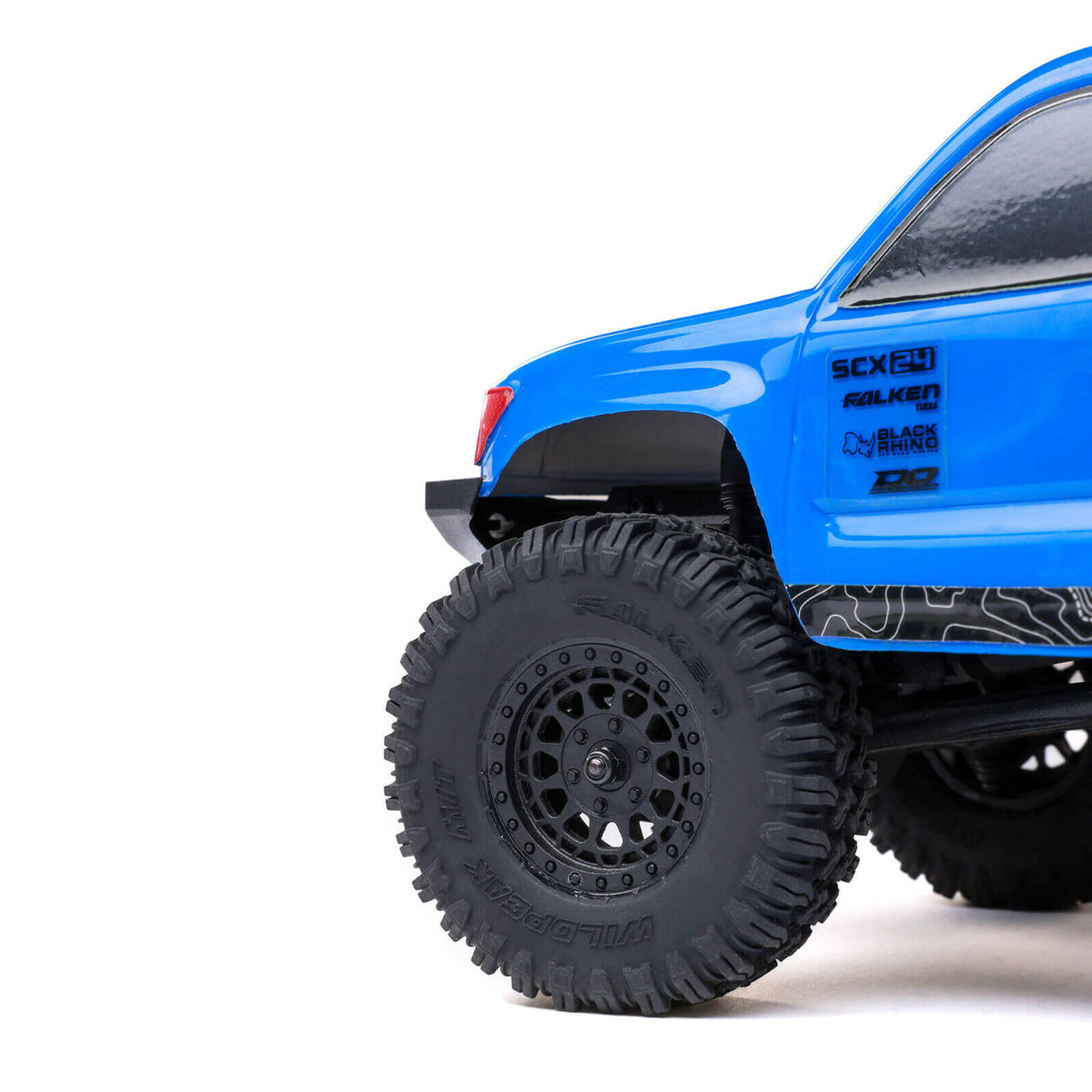 Axial 1/24 SCX24 Base Camp RTR Brushed Rock Crawler Blau