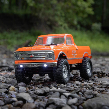 Axial 1/24 SCX24 1967 Chevrolet C10 4X4 RTR Brushed Rock Crawler Orange